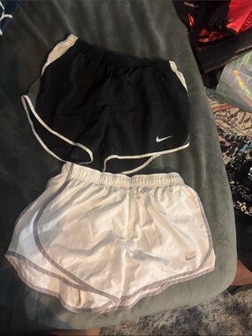 Nike Black and White Athletic Running Shorts Bundle